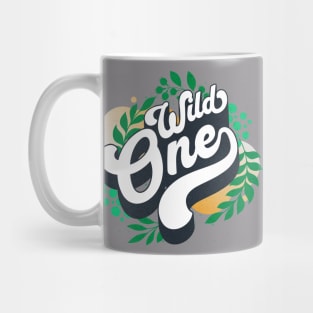 Wild One First Birthday Safari Mug